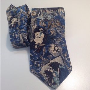 Gone with the wind silk tie